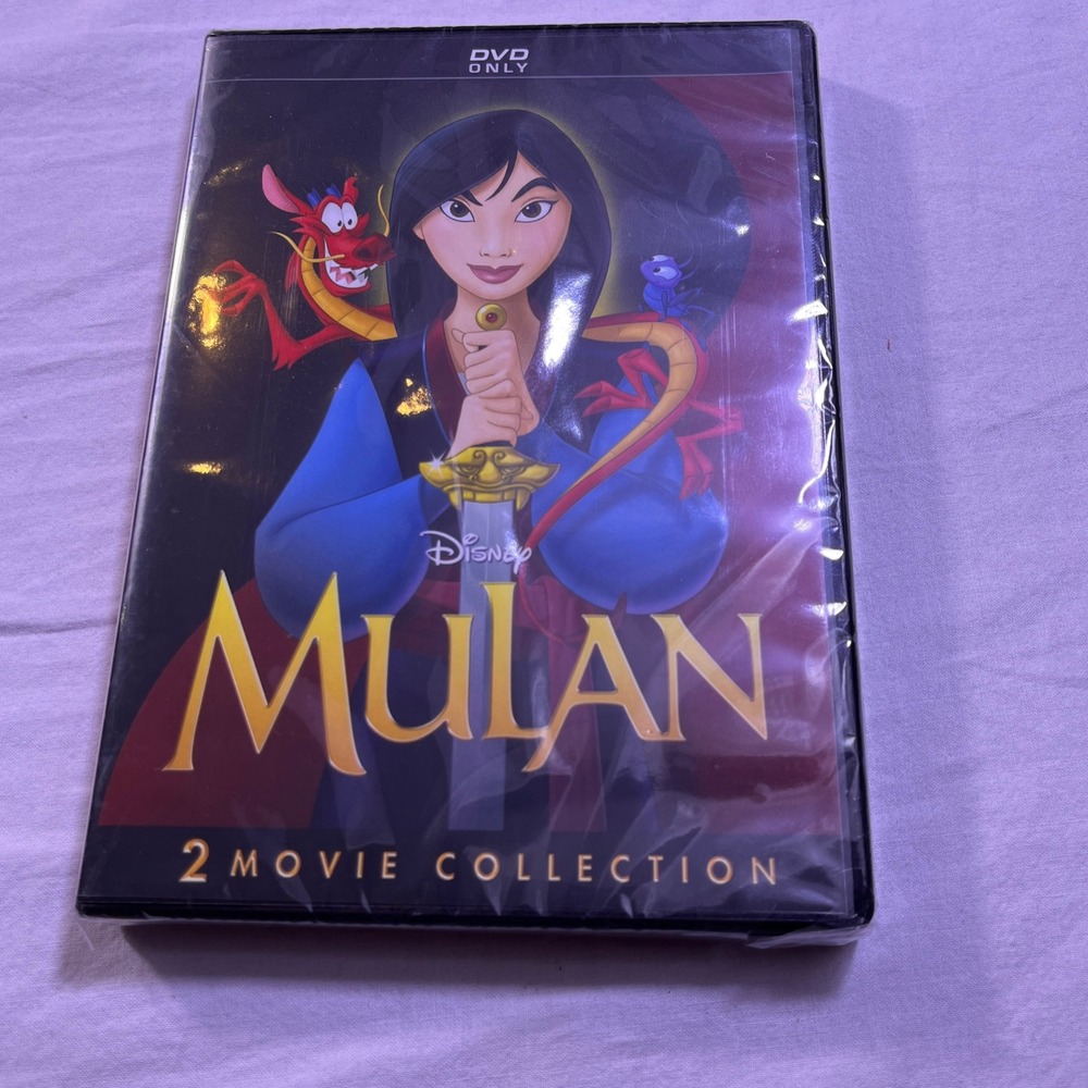 Disney Mulan 2 Movie Collection‎ DVD Kids Blue NEW Animated Widescreen